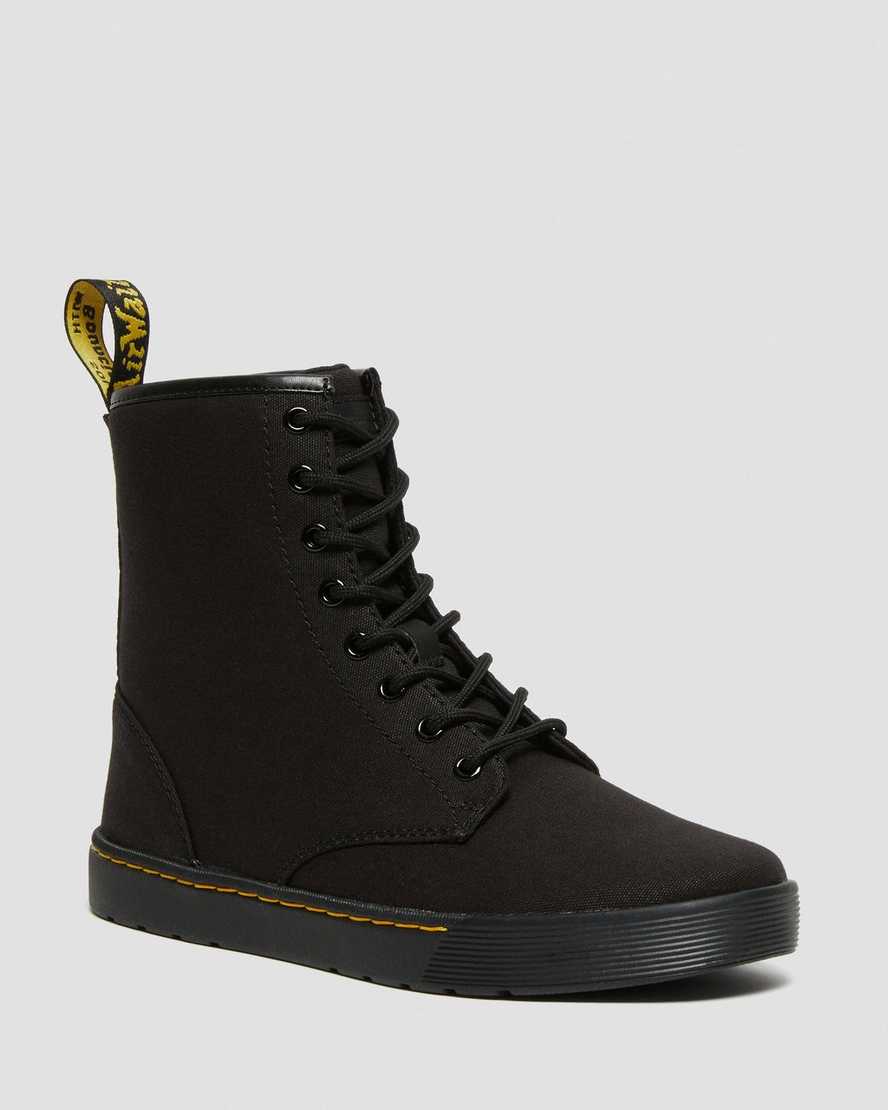 Dr. Martens Cairo Canvas Snørestøvler Herre Svart [4710EJDKM]